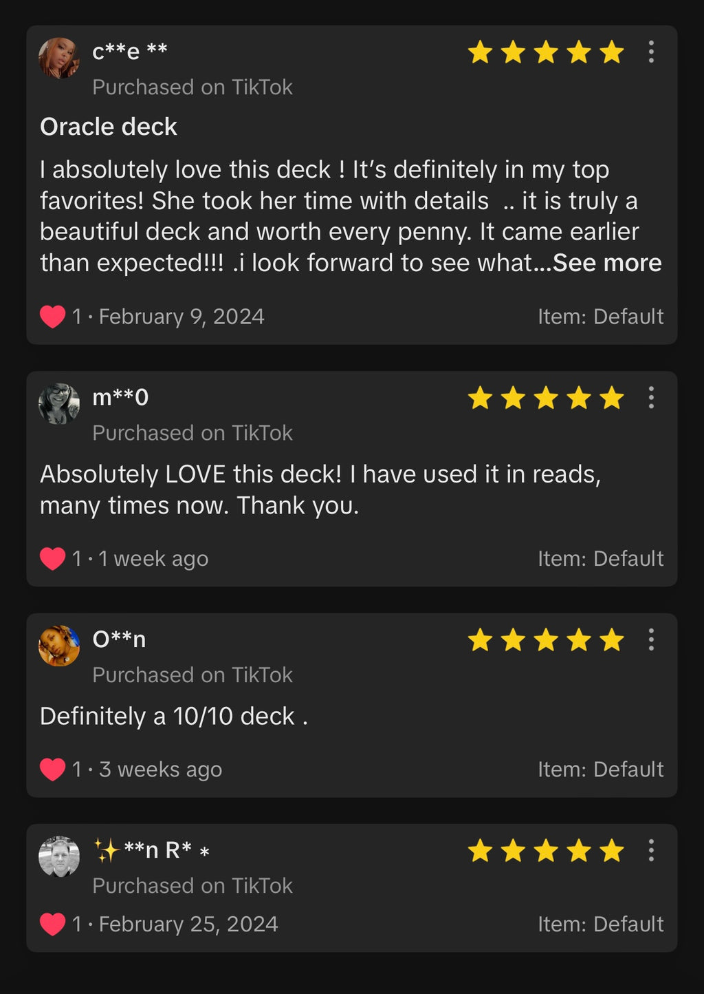 Blinded By Love           Oracle Deck