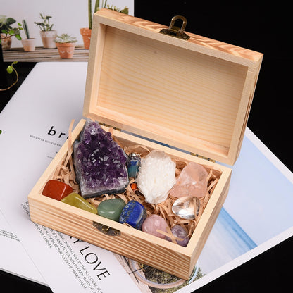Chakra Healing Stones Therapy Kit